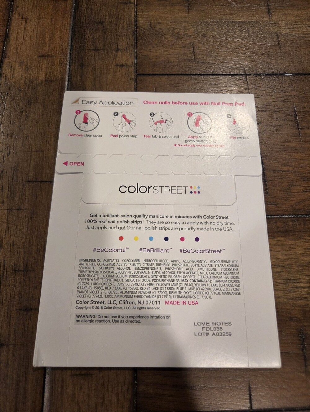 Color Street - Love Notes - Picture 2 of 2